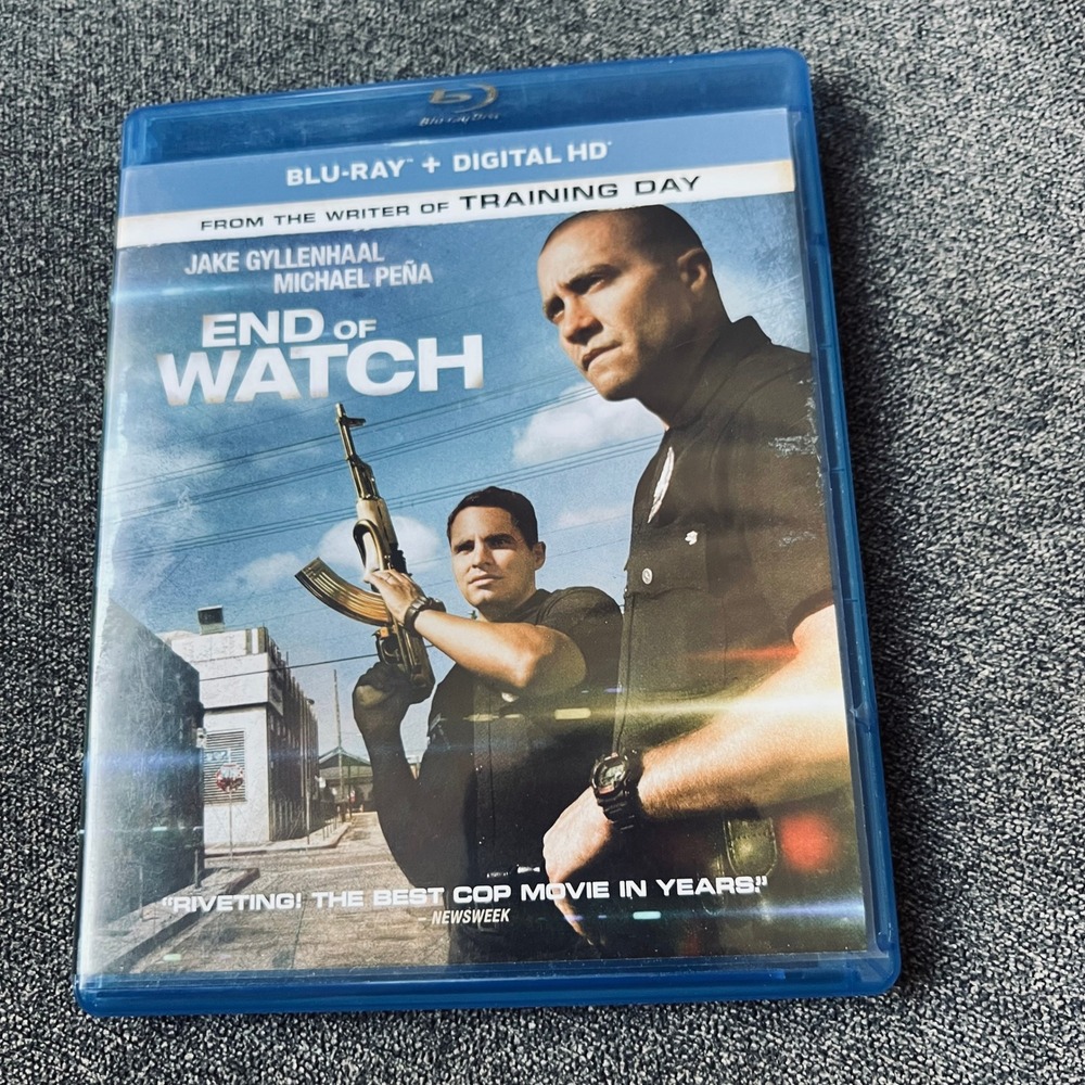 Universal Studios End of Watch Blu-ray Movie Jake Gyllenhaal Michael Pena Action